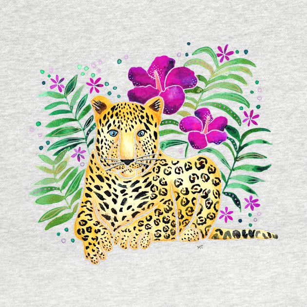 Tropical Leopard - Magenta by monitdesign